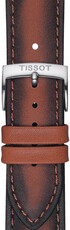 Skórzany pasek Tissot T852.046.842 20mm, brązowy