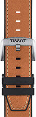 Pasek skórzany Tissot T852.047.777 23mm, brązowy, Quick Release