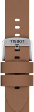 Skórzany pasek Tissot T852.048.217 20mm, brązowy