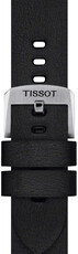 Skórzany pasek Tissot T852.048.219 20mm, czarny