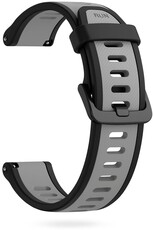 Pasek silikonowy Ricardo 20 mm (Garmin Venu, Venu Sq, Venu Sq 2, Venu 2 plus itp.), czarny, szybkozłączka