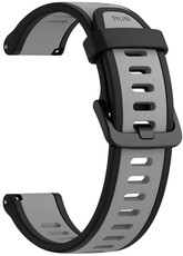 Silikonowy pasek Ricardo 22mm (Garmin Venu 3, Forerunner 265, Vívoactive 4 aj.), czarny, Quick Release