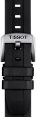 Silikonowy pasek Tissot T852.044.545 20mm, czarny