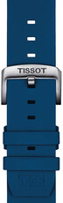 Silikonowy pasek Tissot T852.047.175 22mm, niebieski