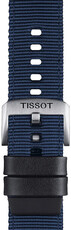 Tekstylny pasek Tissot T852.046.754 22mm, niebieski