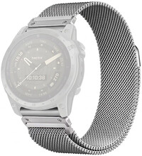 bransoleta ze stali nierdzewnej Ricardo Champoluc 22mm, Silver, QuickFit