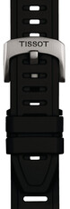 Pasek silikonowy Tissot T852.049.249 21mm, czarny (rozm. XS), Quick Release