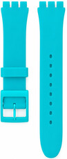 pasek silikonowy Ricardo Barletta 19mm (do Swatch), turkusowy