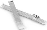 Pasek metalowy JVD RJ-TS67 17 mm, srebrny, mediolański