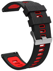 Pasek silikonowy Ricardo 20 mm (do Garmin Fenix 8/7S/6S (43 mm) itp.), czarny, Quick Release