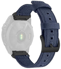 Nylonowy pasek Ricardo 26mm (pro Garmin Fenix 8/7X/6X (51mm), Tactix aj.), niebieski V3, QuickFit