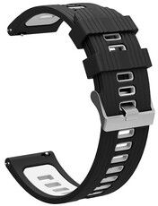 Pasek silikonowy Ricardo 22mm (do Garmin Venu 3, Forerunner 265, Vívoactive 4 itd.), czarny V3, Quick Release