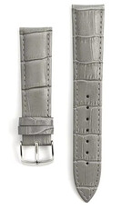 Pasek skórzany Ricardo Andria, szary, Quick Release