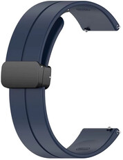 Silikonowy pasek Ricardo 22mm (pro Huawei Watch GT 4, 5), niebieski, Quick Release
