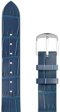 Skórzany pasek JVD RBR14C819-LEA-V16 16mm, niebieski