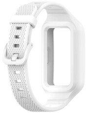 Silikonowy pasek Ricardo (dla Huawei Band), biały