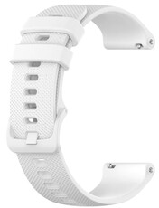 Silikonowy pasek Ricardo 20mm (pro Garmin Venu, Venu Sq, Venu 2 plus aj.), biały V2, Quick Release