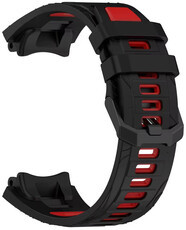 Pasek silikonowy Ricardo Moena (do Amazfit T-Rex 3), Black/Red