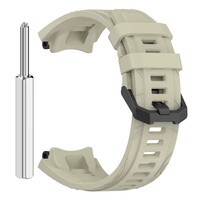 Silikonowy pasek Ricardo (pro Amazfit T-Rex 3), szary, + akcesoria do wymiany