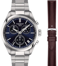 Zegarek Tissot PR 100 Quartz Chronograph T150.417.11.041.00 IIHF 2025 Special Edition (+ zapasowy pasek)