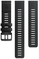 Pasek silikonowy Polar 22 mm, czarny, rozmiar S, M/L, szybkozłączka, płatność