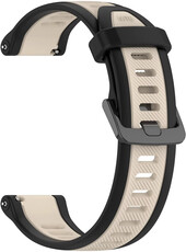 Pasek silikonowy Ricardo 20 mm (Garmin Venu, Venu Sq, Venu Sq 2, Venu 2 plus itp.), beżowy, Quick Release