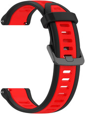 Pasek silikonowy Ricardo 20 mm (Garmin Venu, Venu Sq, Venu Sq 2, Venu 2 plus itp.), czerwony, Quick Release