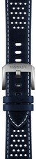 Skórzany pasek Tissot T852.050.051 20mm, niebieski