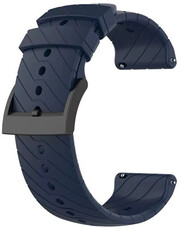 Silikonowy pasek Ricardo 24mm (pro Suunto), niebieski, Quick Release