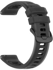 Silikonowy pasek Ricardo 22mm (pro Garmin Forerunner 570 (47mm) aj.), czarny, Quick Release