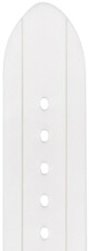 Pasek silikonowy Hirsch Jelly L 40818800-2, biały, długość L