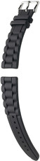 Pasek silikonowy Hirsch Jelly L 40818850-2, czarny, długość L