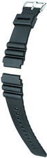 Pasek silikonowy Hirsch Sumo L 46488850-2, czarny, długość L