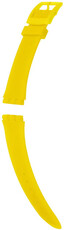 Silikonowy pasek Hirsch Tim 63049571-9, żółty