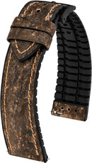 Skórzany pasek Hirsch Stone L 0925044010-5, brązowy, długość L, Quick Release