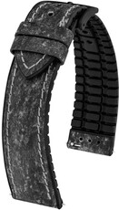 Skórzany pasek Hirsch Stone L 0925044050-5, czarny, długość L, Quick Release