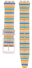 pasek silikonowy Ricardo Barletta 19mm (do Swatch), kolorowy