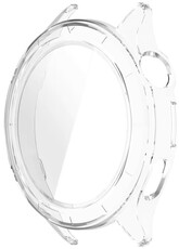 Osłona ochronna (do Xiaomi Watch S4 47mm), plastikowa, przezroczysta + szkło