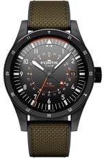 Fortis Flieger F-43 Triple-GMT Automatic COSC Chronometer F4260004 Limited Edition 100pcs (+ zamienny pasek)