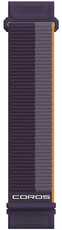 Pasek nylonowy Coros (do Vertix 2), fioletowy, Quick Fit