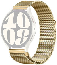 Bransoleta stalowa Ricardo Venosa, złota, Quick Release, mediolańska, magnetyczna