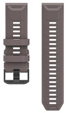 Pasek silikonowy Coros (do Vertix 2), szary, Quick Fit