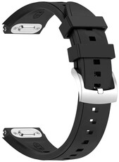 Silikonowy pasek Ricardo 18mm (pro Huawei Watch GT 6, 41mm), czarny, QuickFit