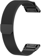 bransoleta ze stali nierdzewnej Ricardo Muriana 22mm, Black, QuickFit