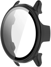 Osłona ochronna (do Garmin Vívoactive 6), plastikowa, czarna + szkło