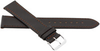 Skórzany pasek JVD R23002 20mm, brązowy