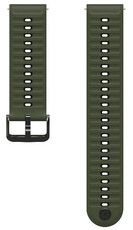 Silikonowy pasek Coros (pro Nomad), zielony, Quick Release, przedłużona długość