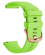 Pasek silikonowy Ricardo Aprica 18mm, Green, Quick Release