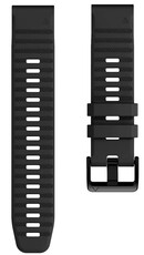 Pasek silikonowy Ricardo Passo Rolle 26mm, QuickFit, Black