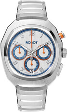 Robot Robotic One Silver 2501ST01 Automatic Chronograph (+ zamienny pasek)